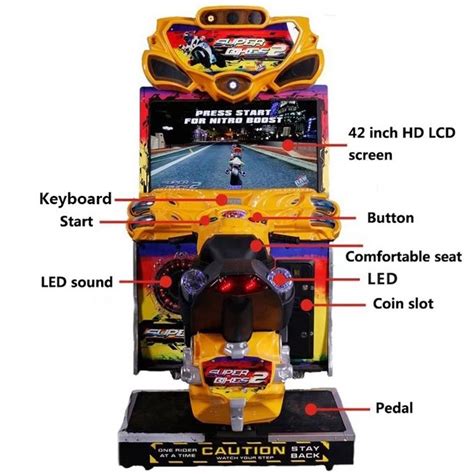 Amusement Arcade Car Driving Simulator Game Machine For Adults Easy