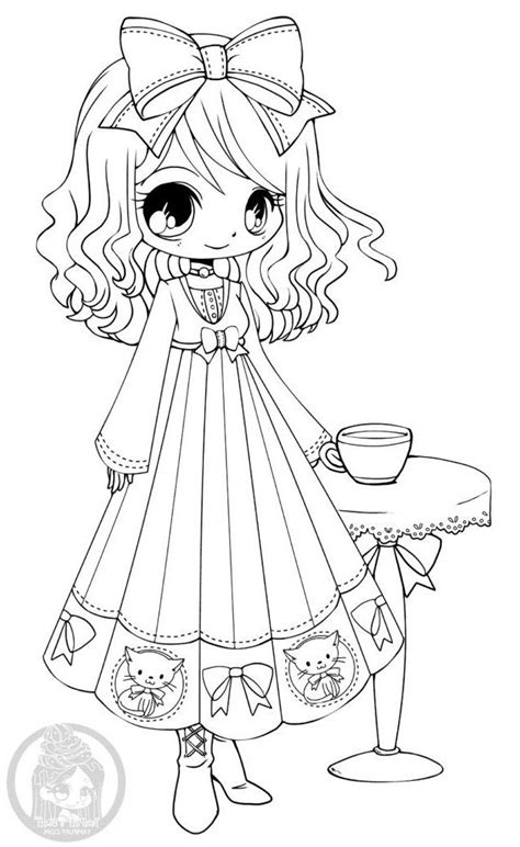 Unique De Dessin De Princesse Kawaii Collection Coloriage Coloriage