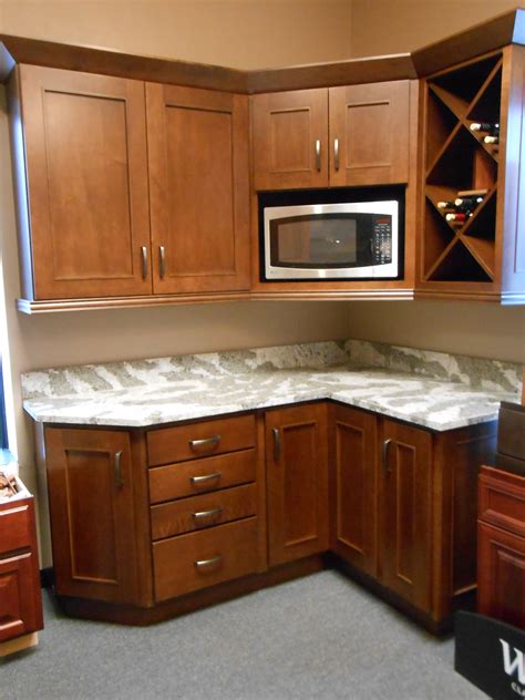 Peerless Corner Microwave Cabinet Apartment Therapy Kitchen Island Mini