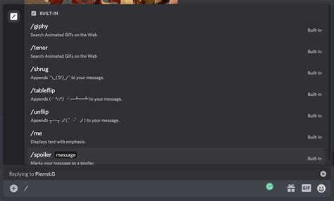 Ability To Add Custom Slash Commands On Reply Discord