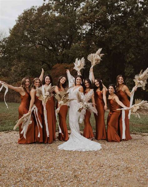 25 Terracotta Bridesmaid Dresses Were Swooning Over