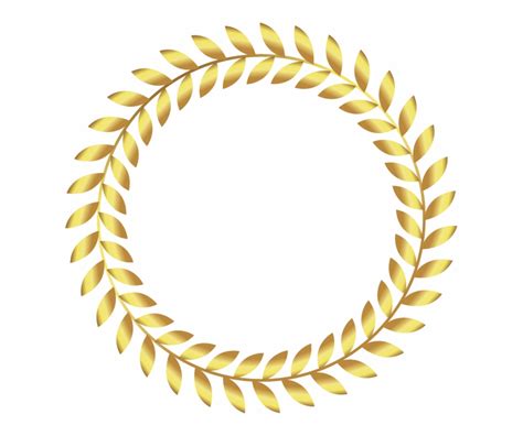 Gold Circle Outline Png Transparent Png Download 1279851 Vippng
