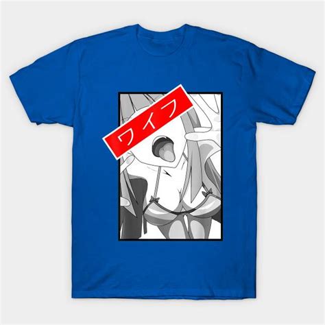 Buy Men Premium Cotton T Shirt Lewd Conduct Darling Ahegao Hentai Shirt For Anime Print Tees