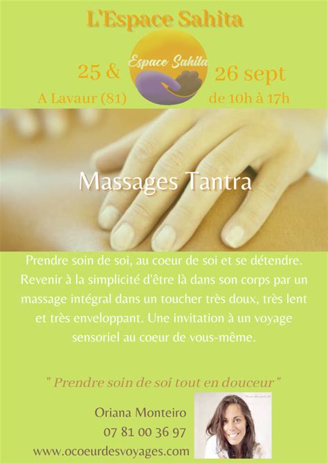 Nouveau Massage Tantrique à Lespace Sahita Espace Sahita à Lavaur Salle De Soin De Cours