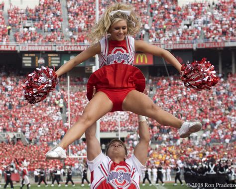 1002 Ohio State Cheerleader September 27 2008 Ohio State Flickr