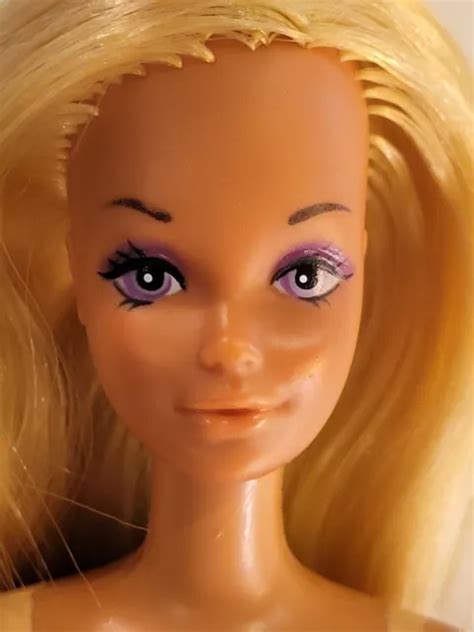 Vintage Sun Lovin Malibu Pj Steffie Face Barbie Nude Tan