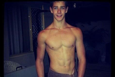 shirtless male frat jock bare chest abs sitting in jeans cute guy photo 4x6 n130 ebay