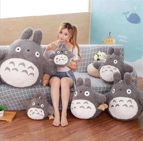 Japanese Studio Ghibli Anime Totoro Pillow Plush Toy Doll Totoro