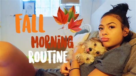 Fall Morning Routine Youtube
