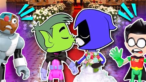 Beast Boy And Ravens Wedding Goes Wrong Teen Titans Go Youtube