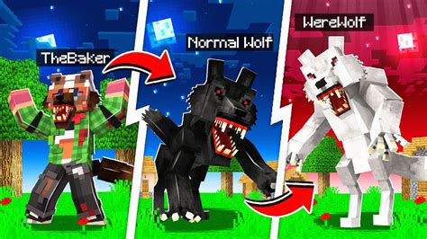 Becoming Part Of A Pack Of Werewolves In Minecraft Youtube