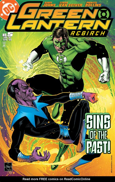 Read Online Green Lantern Rebirth Comic Issue 5