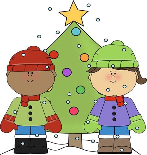 Cute Christmas Kids Clip Art Clip Art Library