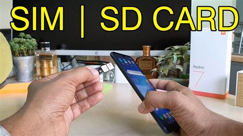 How To Insert SIM Cards And SD Card In Xiaomi Redmi YouTube