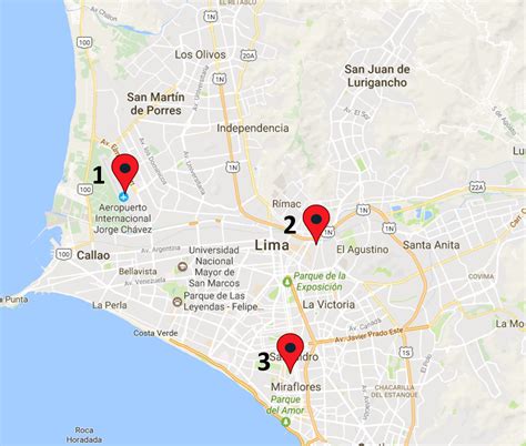 Recorrido En Lima Perú All You Need Is A Map ☁☼