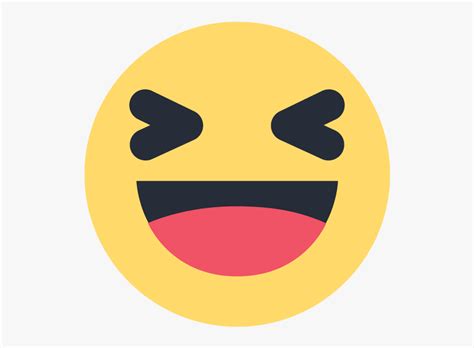 Facebook Haha Emoji Emoticon Icon Vector Logo Happy Face