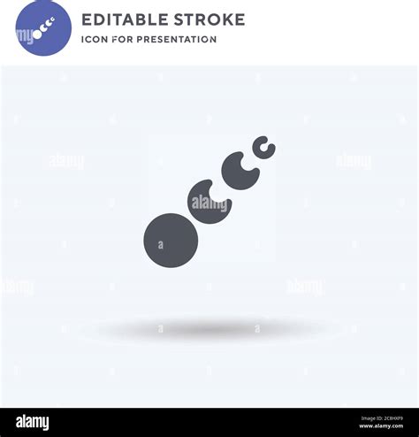 Moon Phases Icon Vector Filled Flat Sign Solid Pictogram Isolated On