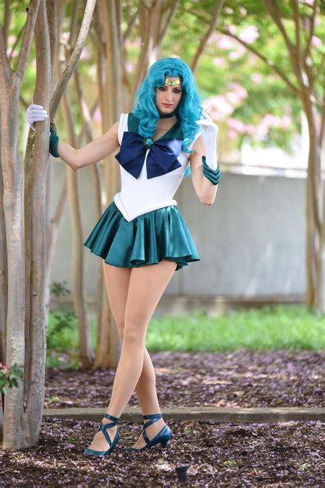 Katie Cosplays Sailor Neptune Cosplay Sailor Moon Scouts Sailor