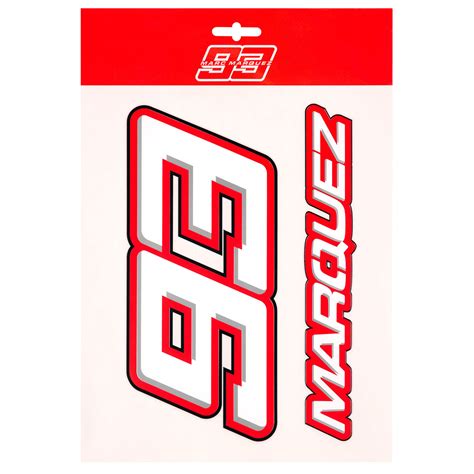 2020 Marc Márquez 93 Motogp Big 93 Logo Autocollants Autocollants