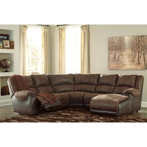 Sectional With Reclining Chaise ~ Designobjets