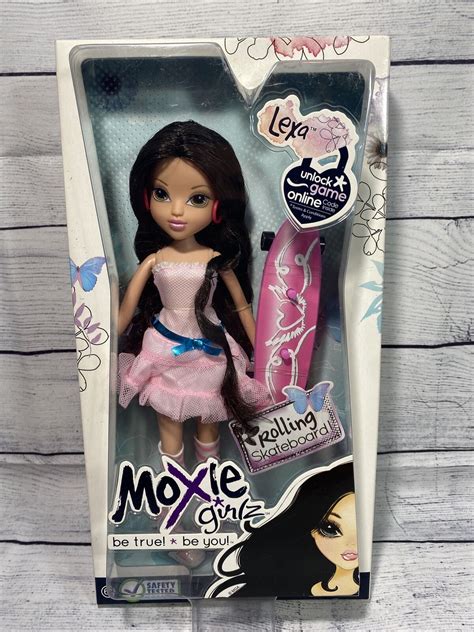Moxie Girlz Lexa Doll With Skateboard Mga Never Removed From Box Ebay