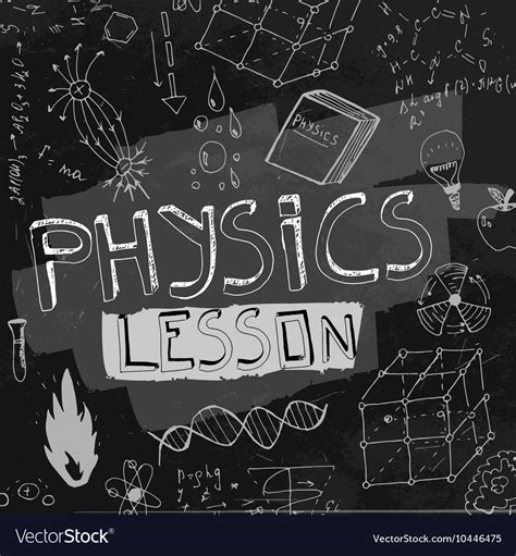 Physics Background 01 A Royalty Free Vector Image