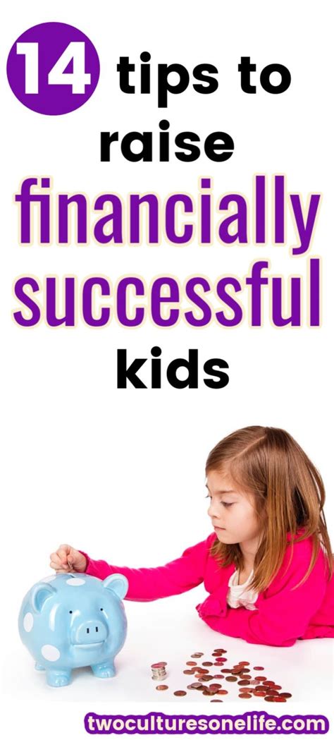 How To Raise Financially Successful Kids Two Cultures One Life