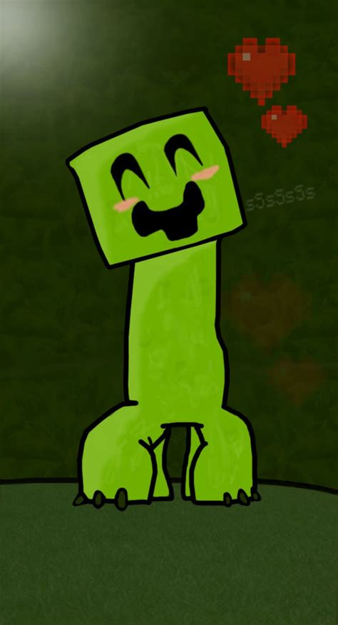 Minecraft Creeper Face Clip Art Library