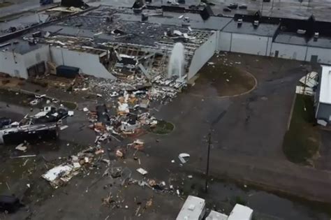 State Of Emergency Declared After Tornado Rips Through Gaylord