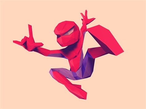 Low Poly Characters On Behance