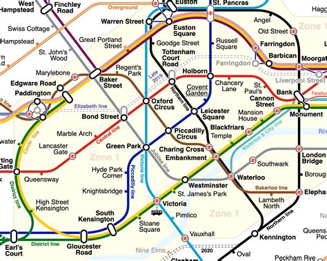 London Underground Overground Dlr Crossrail Map Night London Hot Sex