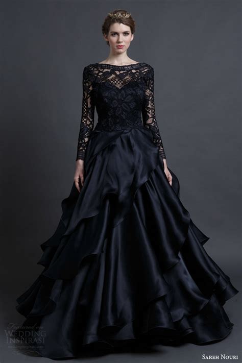 25 Glamorous Black Wedding Dresses Luxury Pictures