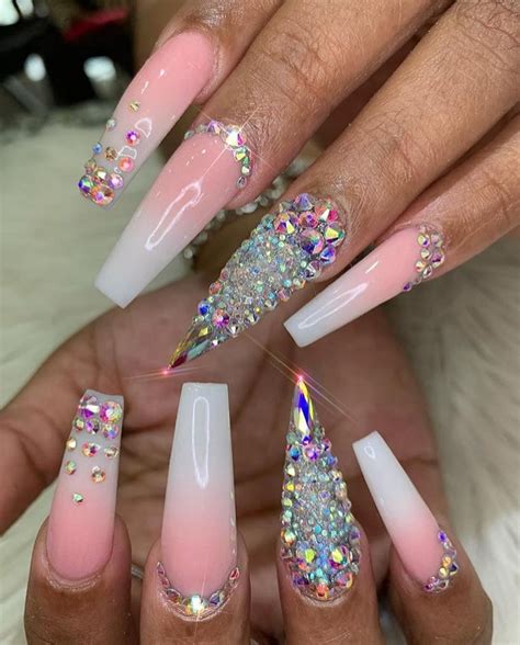 35 Creative Ways To Wear Pink And White Nail Art