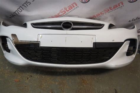 Vauxhall Astra J Opc Line Front Bumper In White 2011 14 Vehicles In