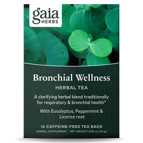 Bronchial Wellness Herbal Tea For Immune Support Gaia Herbs®