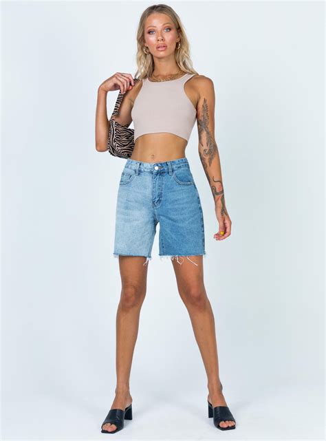 The Mona Denim Shorts