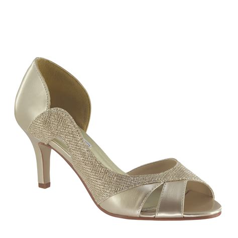 Touch Ups Women's Charlie Champagne Pump - Wide Width Available - Shoes ...