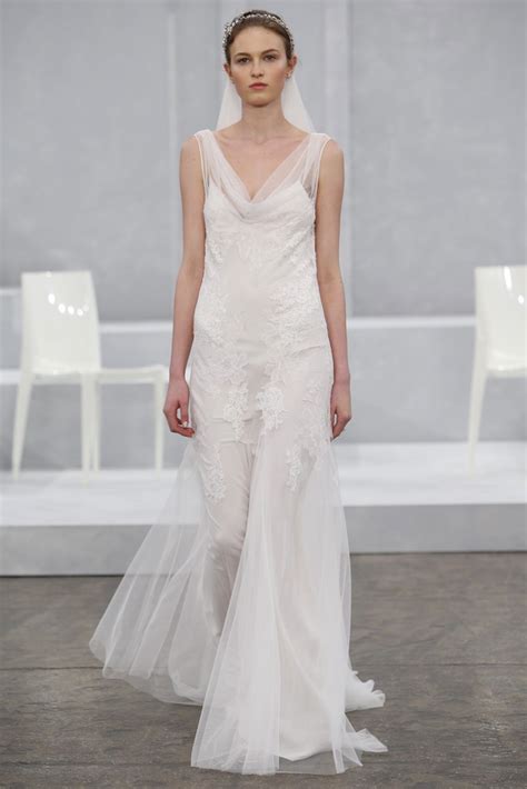 Monique Lhuillier Spring 2015 Bridal Collection Preowned Wedding Dresses