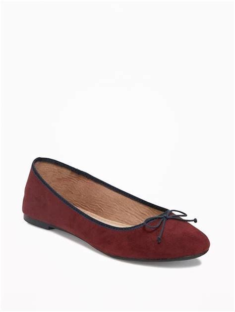 Sueded Classic Ballet Flats For Women Old Navy Gap Shop Old Navy
