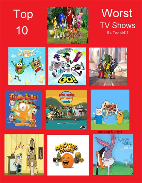Top 10 Worst Shows