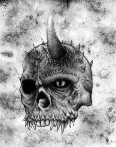 Decaying Devil Skull Tattoo By Thahellion On Deviantart