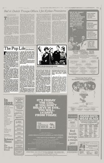 The Pop Life The New York Times