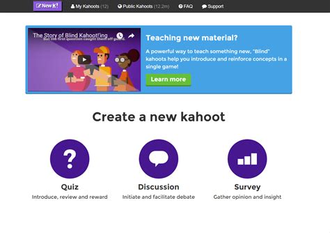 Kahoot Quizreview Game