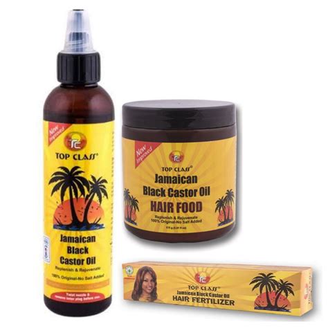 Jamaican Black Castor Oil Fertilizer And Hairfodd Treatment Kit Shop