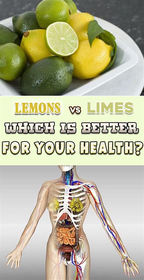 Lemons Vs Limes Which One Is Better For Your Health For Your Health