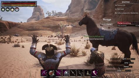A new server setting has been added that allows admins to choose how long before a player can. Conan Purge Panic (Conan Exiles) - YouTube