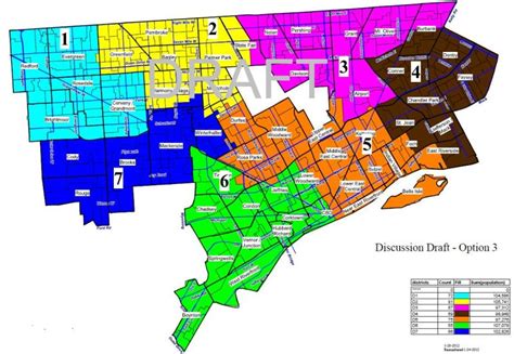 New Detroit City Council Districts Give Downtown Midtown 2 Of 9 Seats