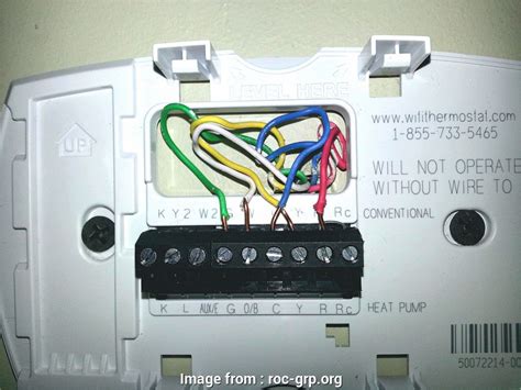 If we recommend placing a wire in a terminal, do not move it to another. Honeywell Thermostat Rth2300 Wiring Diagram Professional Honeywell Thermostat Wiring 2 Wires ...