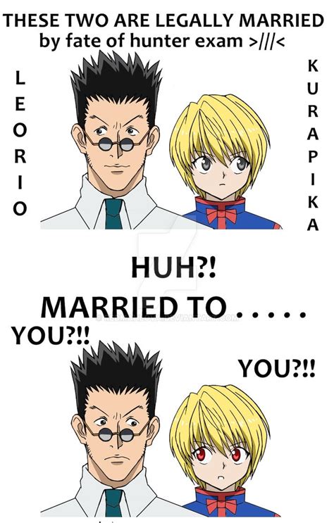 Leorio X Kurapika Again By Redmahlova On Deviantart