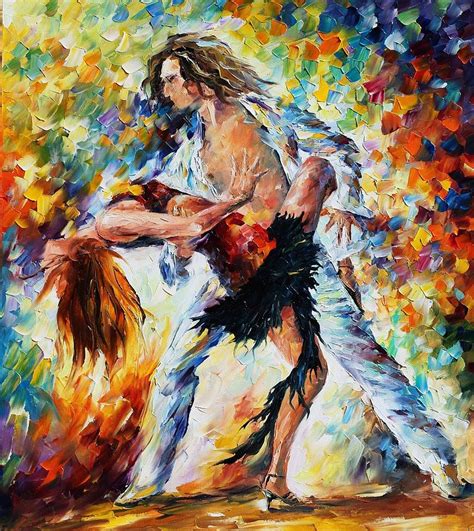 Tangos Love Painting By Leonid Afremov Pixels